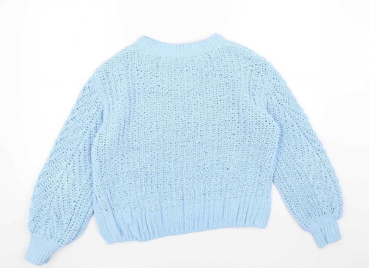 Womens UK Size S H&M Blue Pullover Jumper