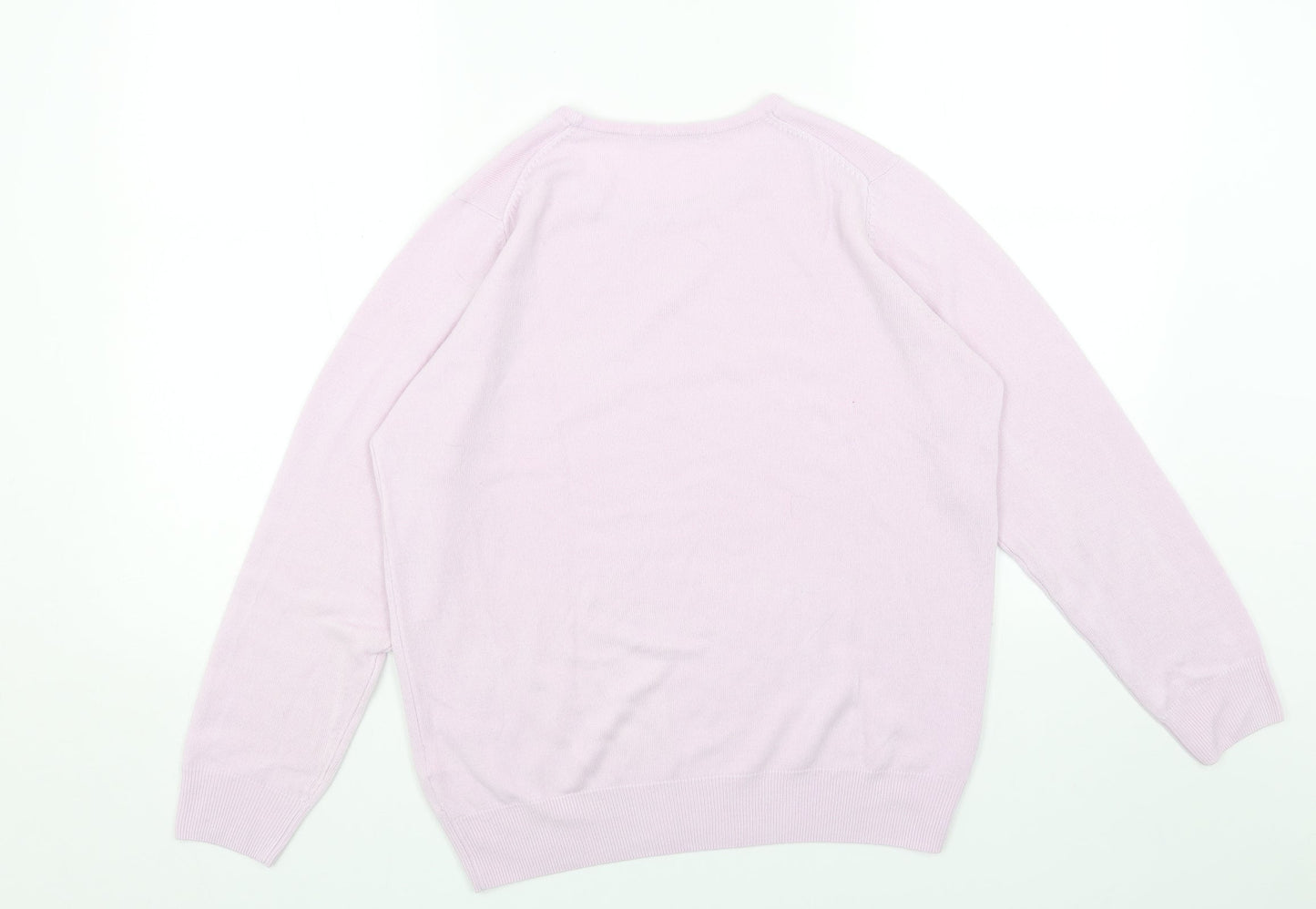 Womens UK Size 14 Marks and Spencer Purple Pullover Jumper