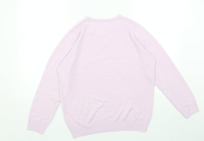 Womens UK Size 14 Marks and Spencer Purple Pullover Jumper