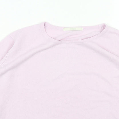 Womens UK Size 14 Marks and Spencer Purple Pullover Jumper