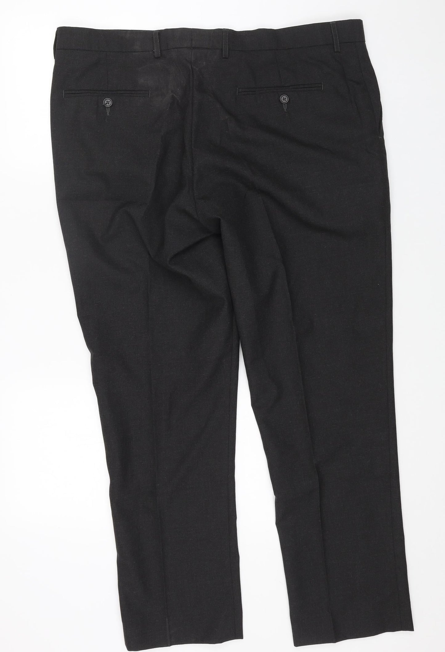 Mens UK Size 40 in Williams Regular Fit  Grey Trousers