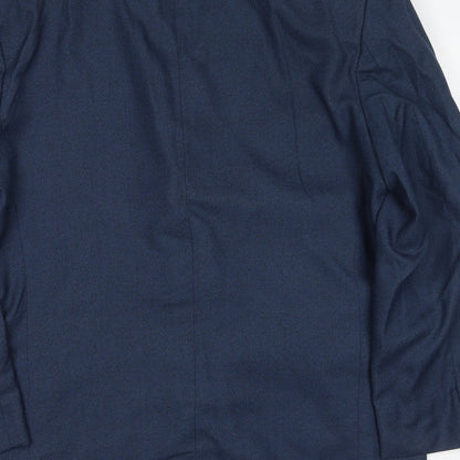 Mens UK Size 42 Preworn Regular Blue Suit Jacket