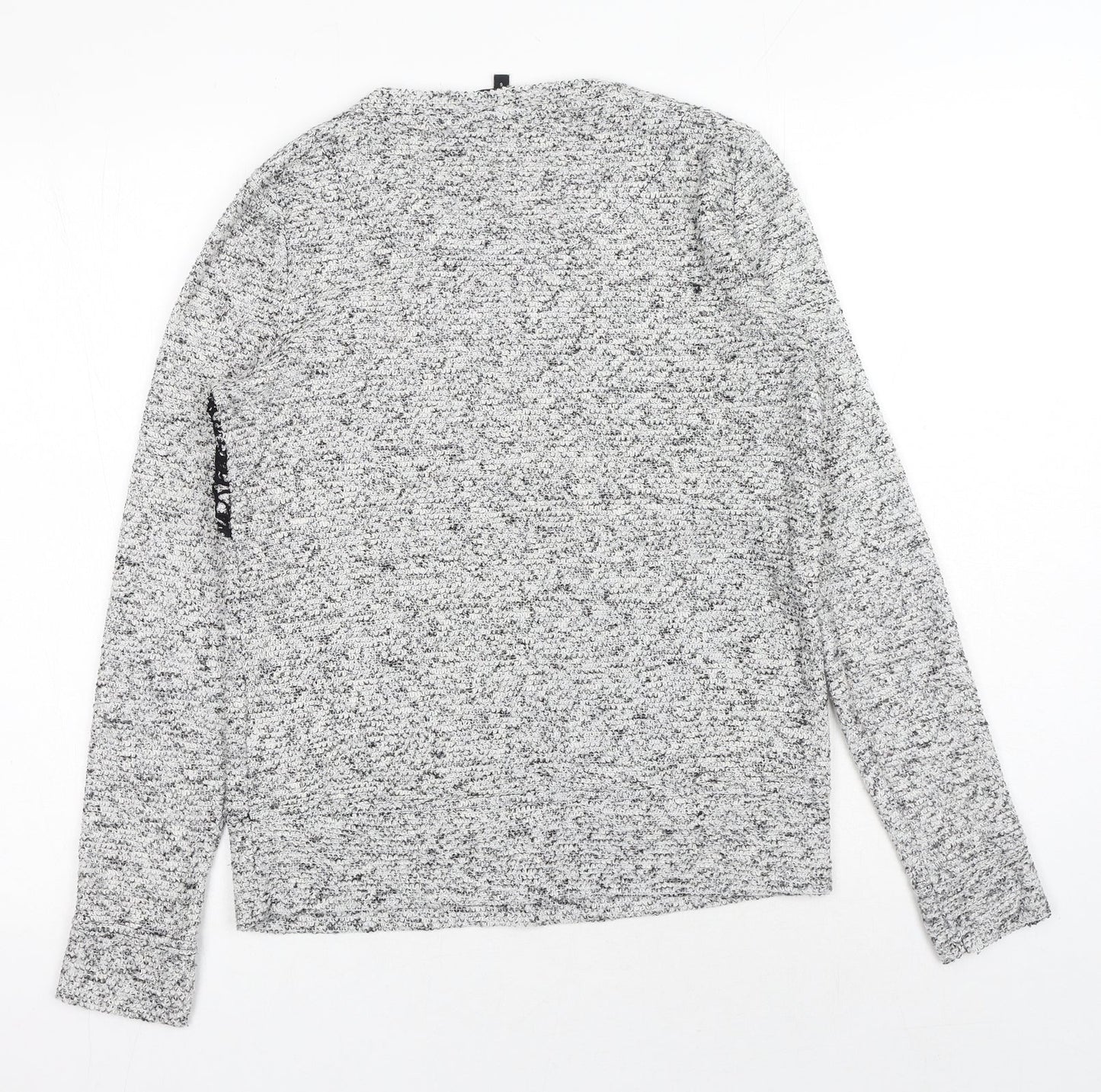 Womens UK Size 6 NEXT Grey Pullover Jumper