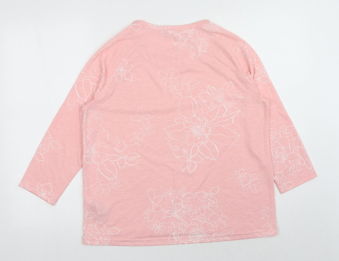 Womens UK Size 14 Marks and Spencer Pink Basic Blouse