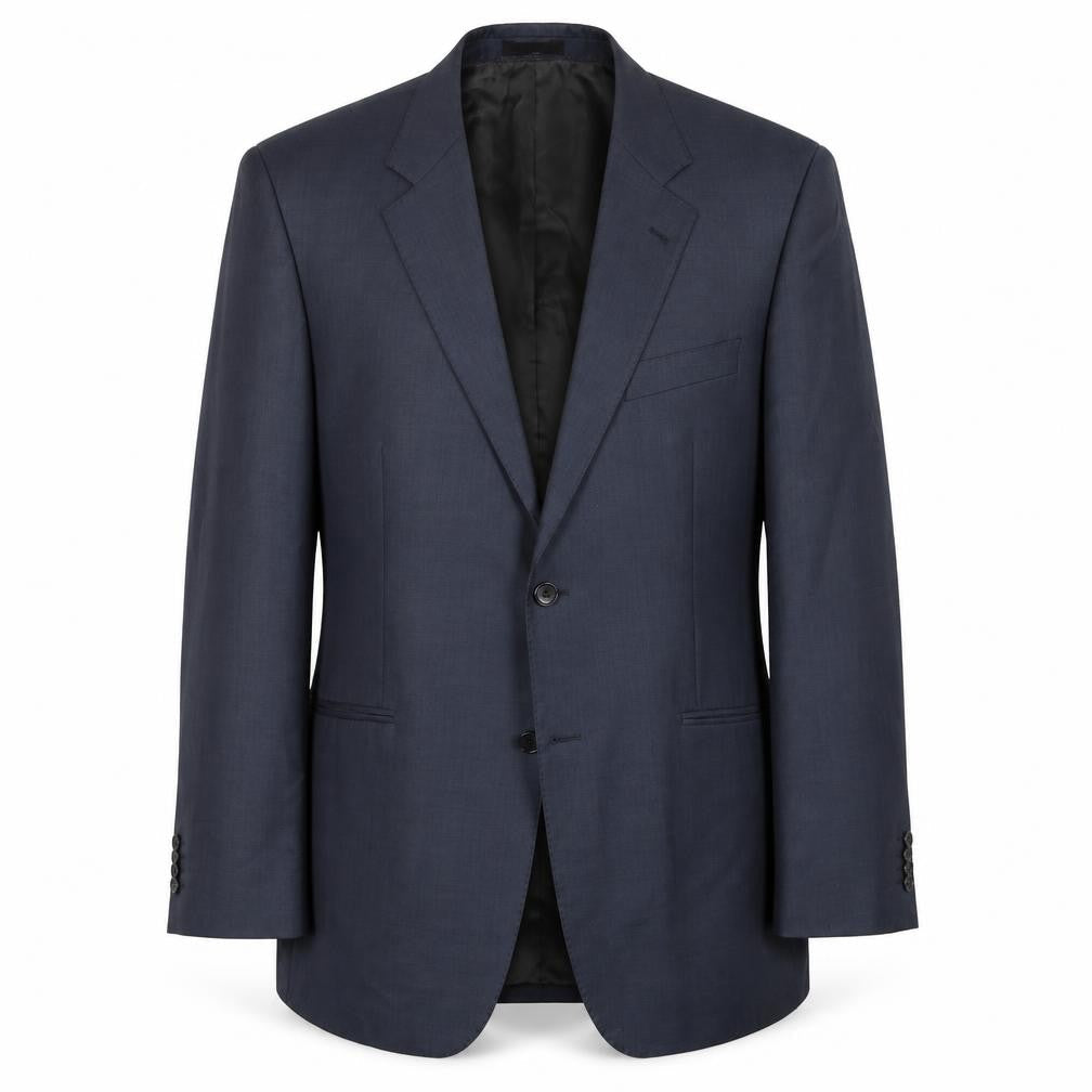Mens UK Size 40 Simon Carter Regular Blue Suit Jacket