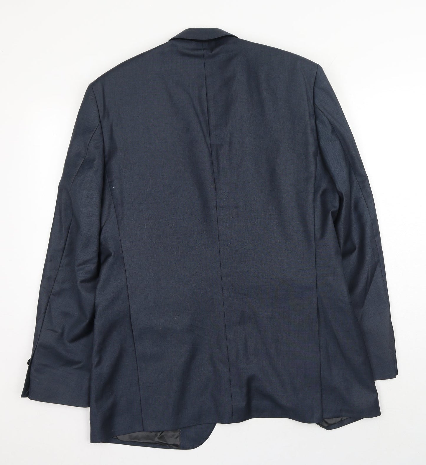 Mens UK Size 40 Simon Carter Regular Blue Suit Jacket