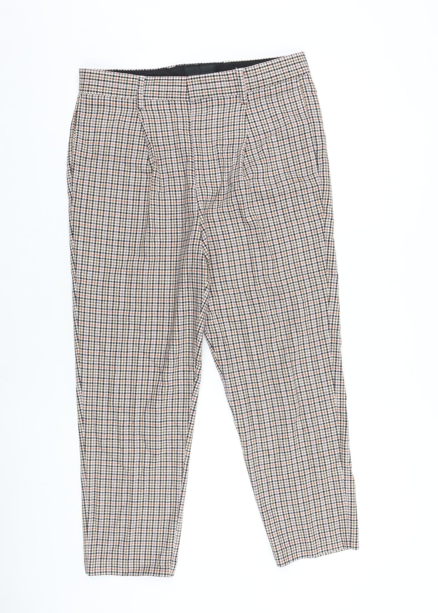 Womens UK Size 28 in ASOS Regular Fit Dress Pants Multicoloured Trousers