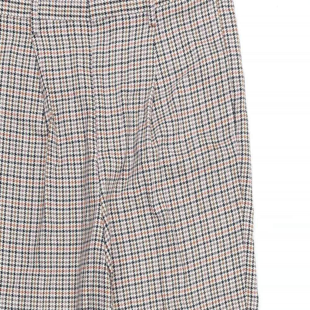 Womens UK Size 28 in ASOS Regular Fit Dress Pants Multicoloured Trousers