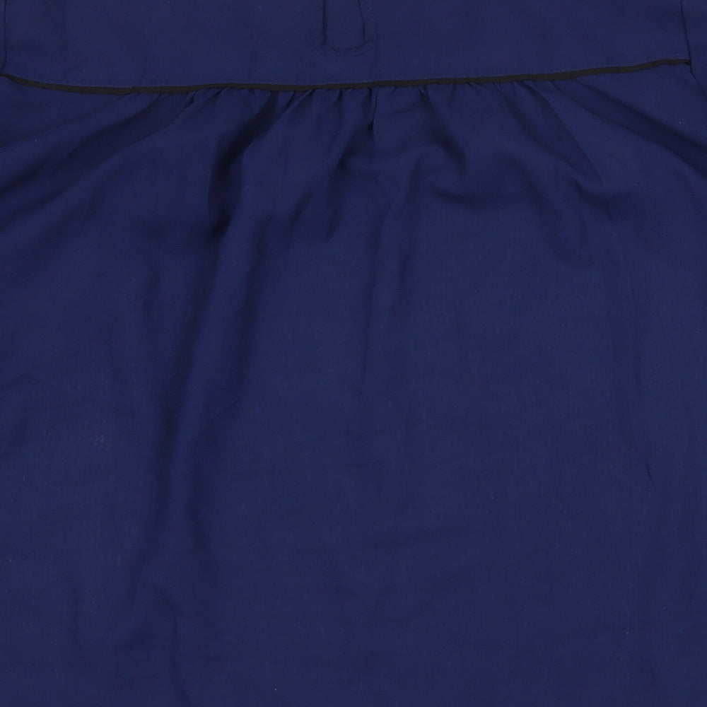 Womens UK Size 10 H&M Blue Basic Blouse
