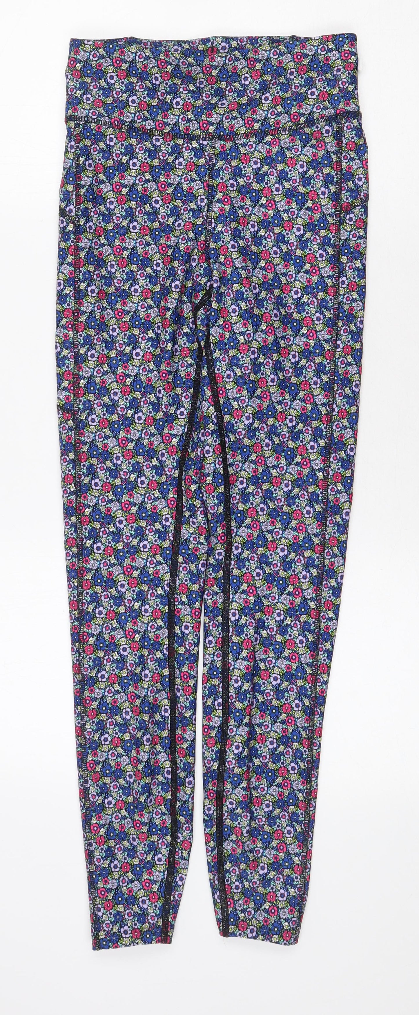 Womens UK Size 6 Marks and Spencer Regular Fit  Multicoloured Trousers