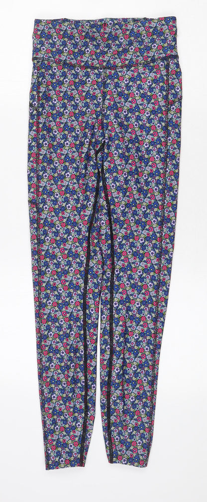 Womens UK Size 6 Marks and Spencer Regular Fit  Multicoloured Trousers
