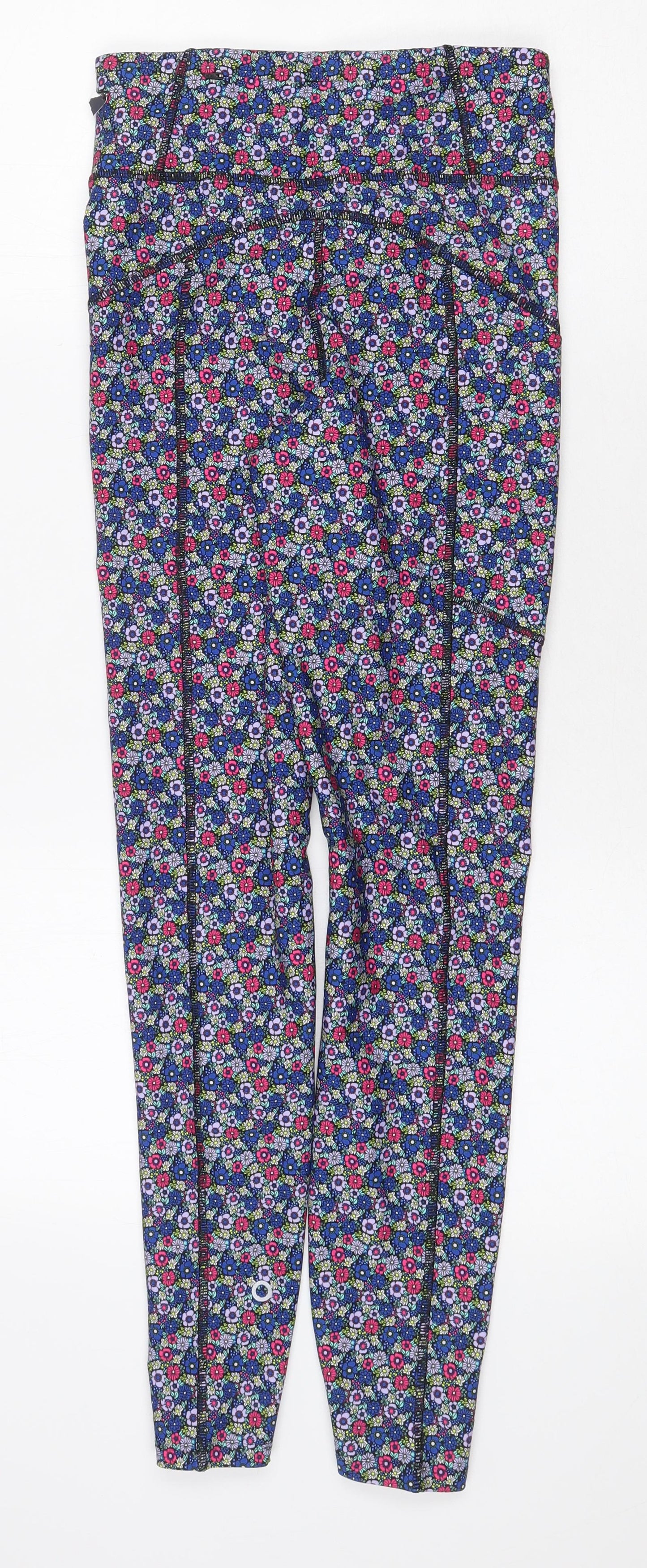 Womens UK Size 6 Marks and Spencer Regular Fit  Multicoloured Trousers