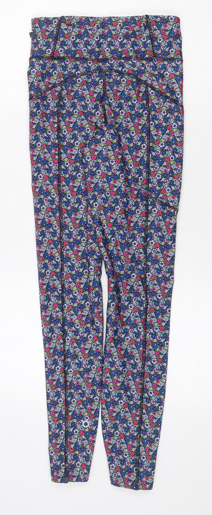 Womens UK Size 6 Marks and Spencer Regular Fit  Multicoloured Trousers