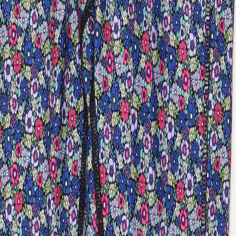 Womens UK Size 6 Marks and Spencer Regular Fit  Multicoloured Trousers