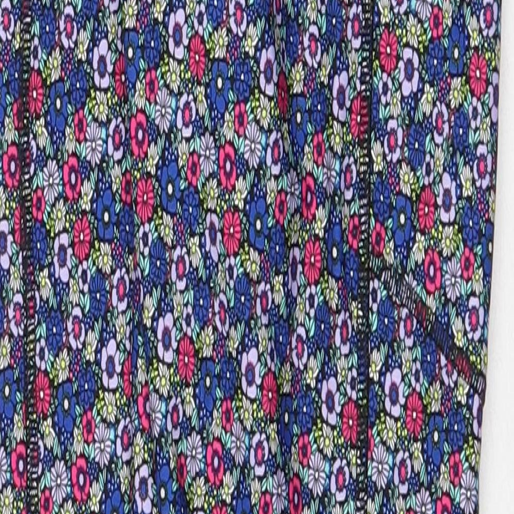 Womens UK Size 6 Marks and Spencer Regular Fit  Multicoloured Trousers