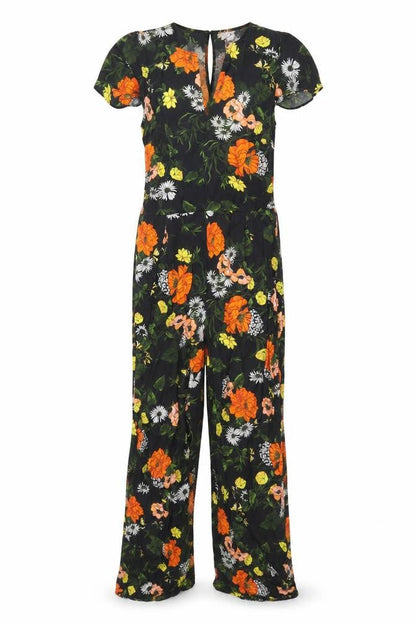 Womens UK Size 4 Miss Selfridge One-Piece Multicoloured Jumpsuit