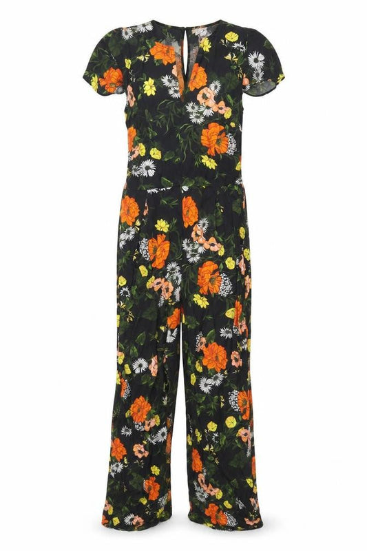 Womens UK Size 4 Miss Selfridge One-Piece Multicoloured Jumpsuit