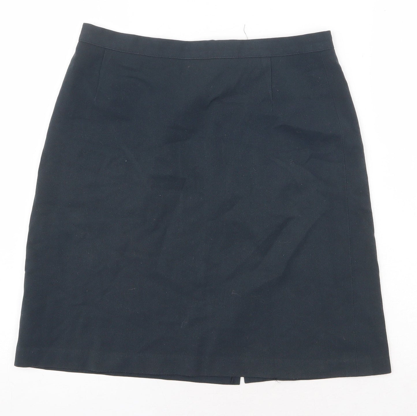 Nimbus Womens Grey Viscose Straight & Pencil Skirt Size 30 in Zip
