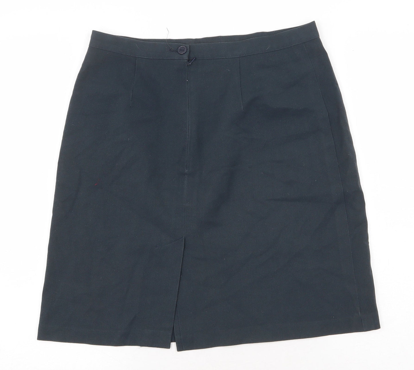 Nimbus Womens Grey Viscose Straight & Pencil Skirt Size 30 in Zip