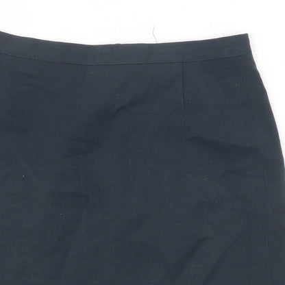 Nimbus Womens Grey Viscose Straight & Pencil Skirt Size 30 in Zip