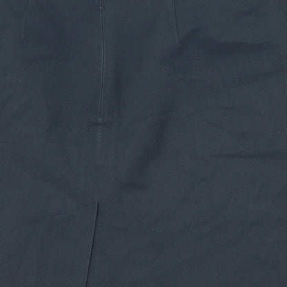 Nimbus Womens Grey Viscose Straight & Pencil Skirt Size 30 in Zip