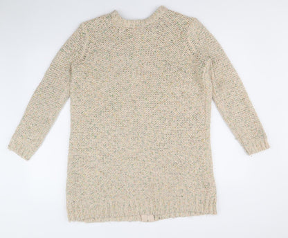 Womens UK Size 8 Topshop Multicoloured Full Zip Jumper