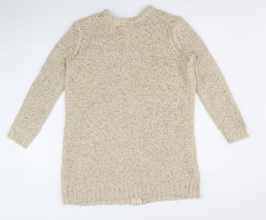 Womens UK Size 8 Topshop Multicoloured Full Zip Jumper