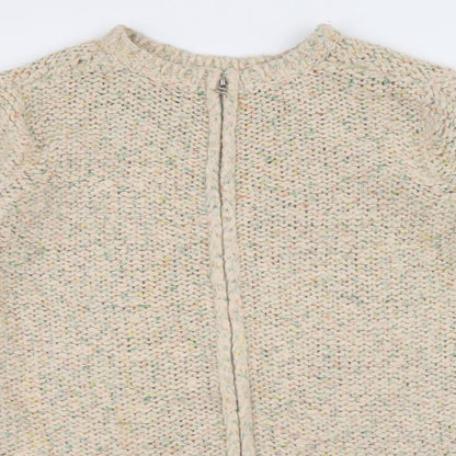Womens UK Size 8 Topshop Multicoloured Full Zip Jumper