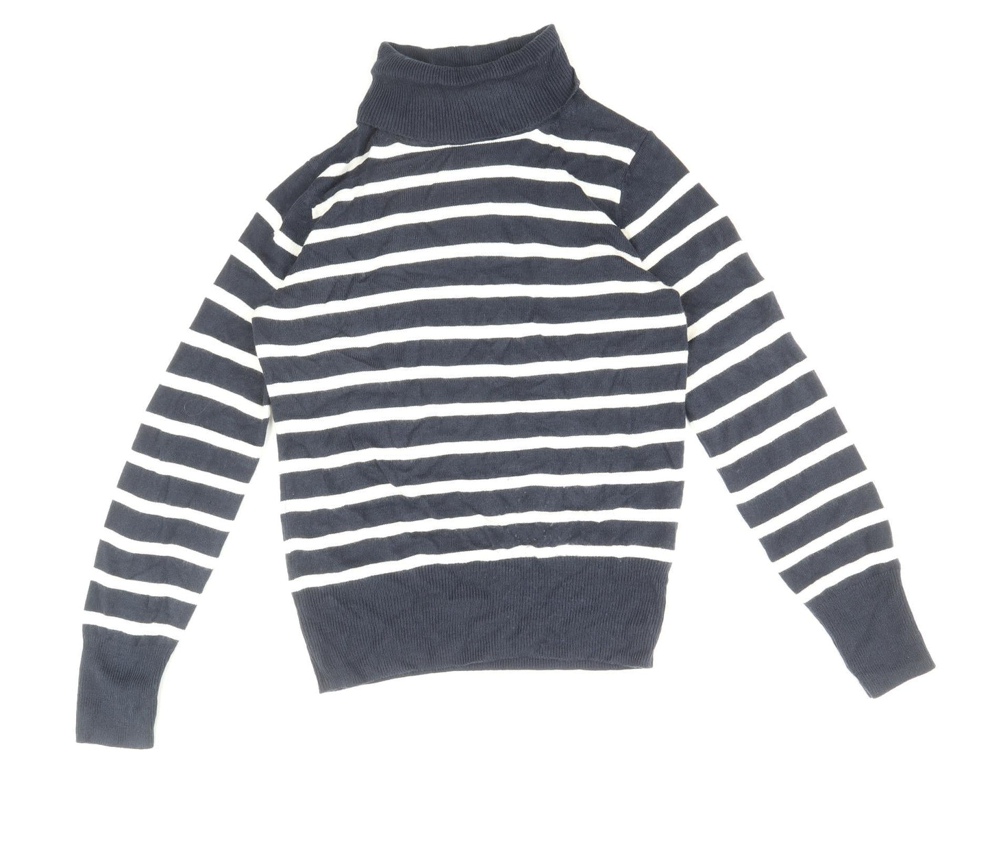Womens UK Size 6 Marks and Spencer Blue Pullover Jumper