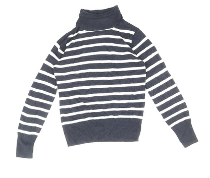 Womens UK Size 6 Marks and Spencer Blue Pullover Jumper