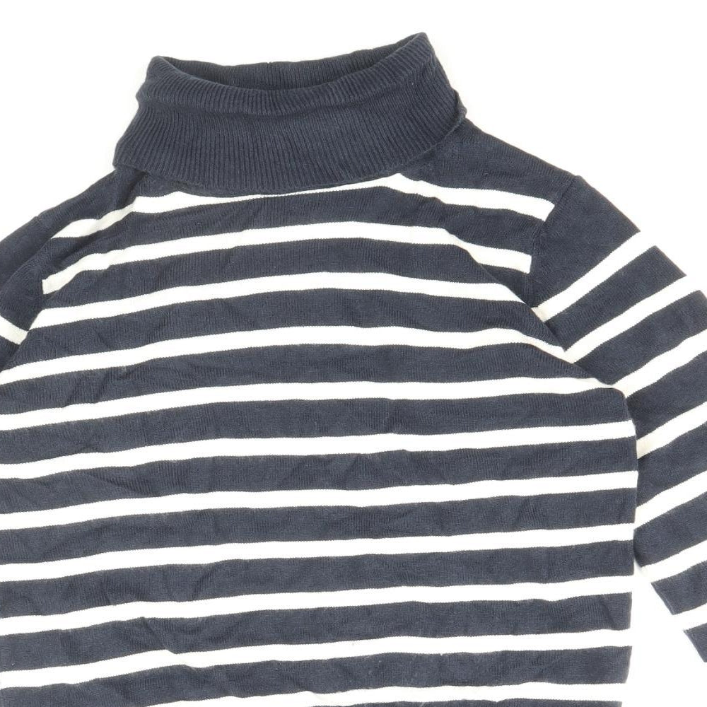 Womens UK Size 6 Marks and Spencer Blue Pullover Jumper