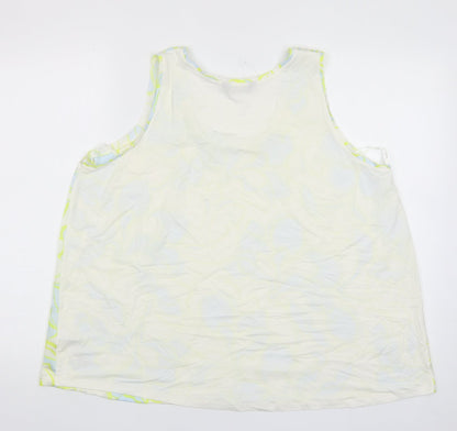Womens UK Size 18 Marks and Spencer White Basic Tank