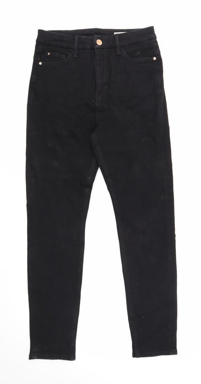 Womens UK Size 10 Marks and Spencer Regular Fit Skinny Black Jeans