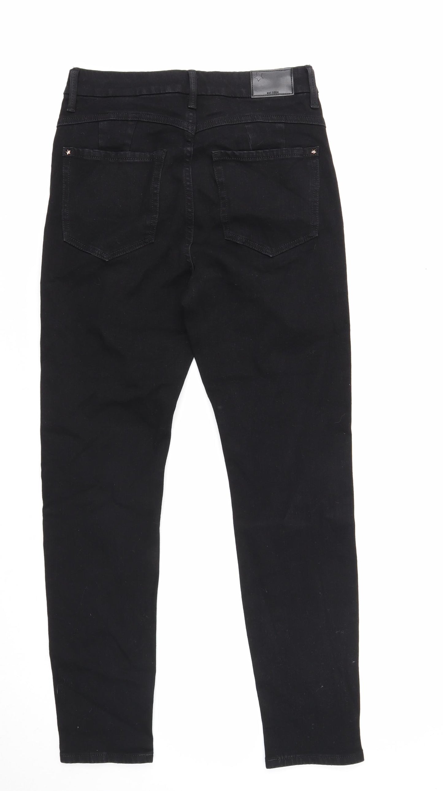 Womens UK Size 10 Marks and Spencer Regular Fit Skinny Black Jeans