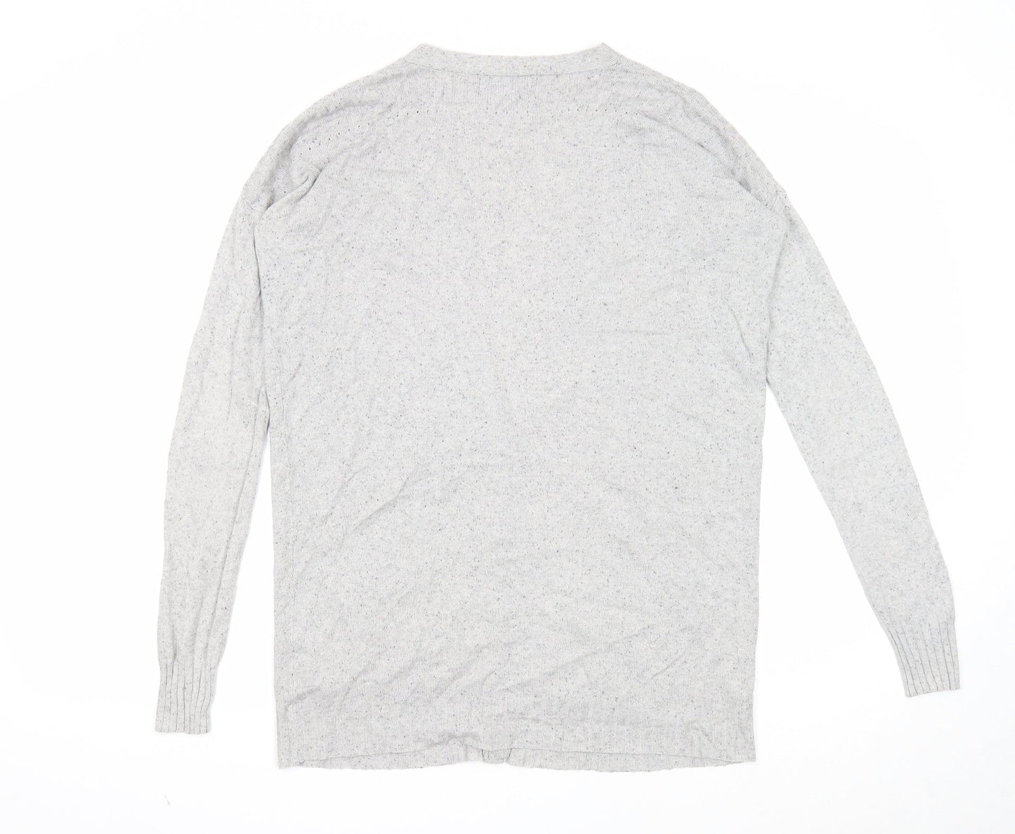 Womens UK Size 8 NEXT Grey Cardigan Jumper