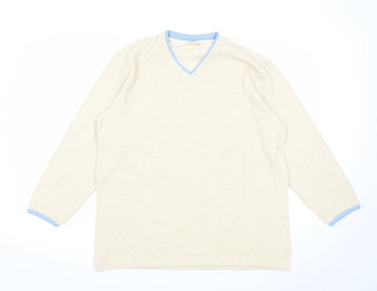 Womens UK Size L Yessica Beige Pullover Jumper