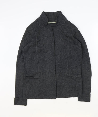 Womens UK Size 10 Marks and Spencer Grey Cardigan Jumper