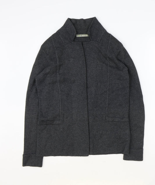 Womens UK Size 10 Marks and Spencer Grey Cardigan Jumper