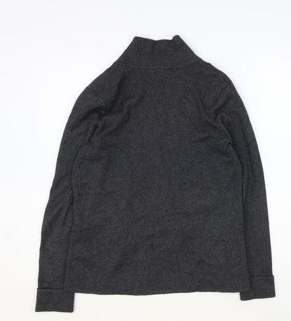 Womens UK Size 10 Marks and Spencer Grey Cardigan Jumper