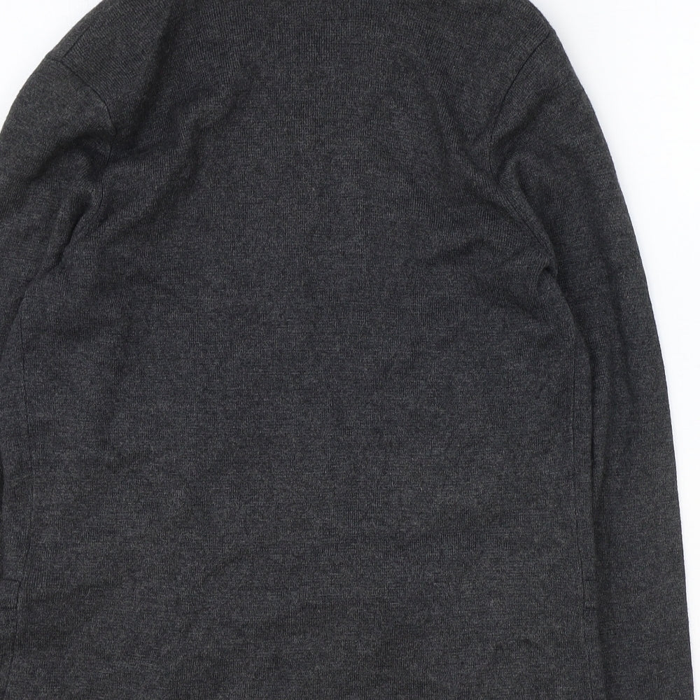 Womens UK Size 10 Marks and Spencer Grey Cardigan Jumper