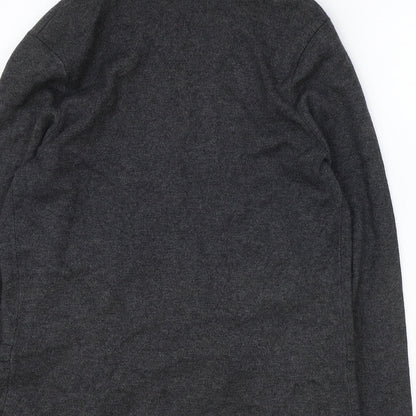 Womens UK Size 10 Marks and Spencer Grey Cardigan Jumper