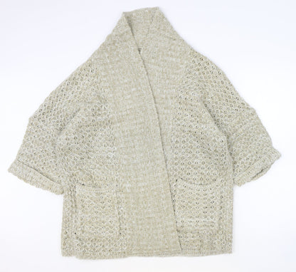 Womens UK Size 6 Atmosphere Brown Cardigan Jumper