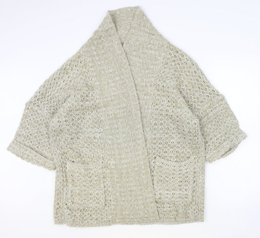 Womens UK Size 6 Atmosphere Brown Cardigan Jumper