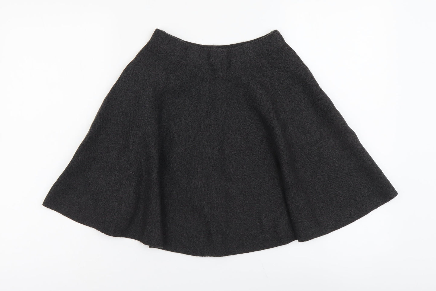 Atmosphere Womens Grey Acrylic Swing Skirt Size 8