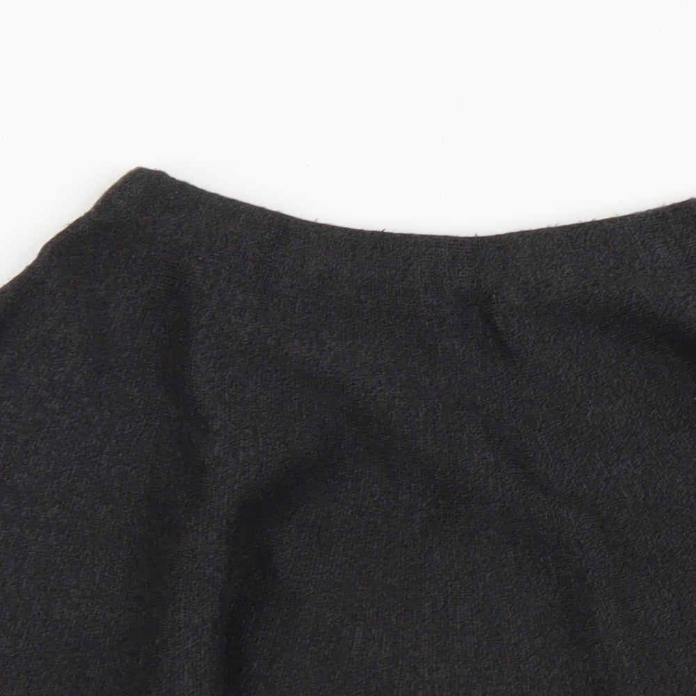 Atmosphere Womens Grey Acrylic Swing Skirt Size 8