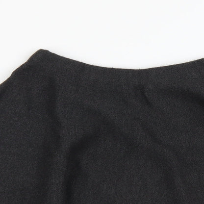Atmosphere Womens Grey Acrylic Swing Skirt Size 8