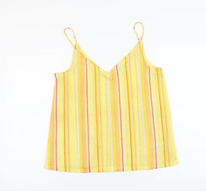 Womens UK Size 12 NEXT Yellow Camisole Tank
