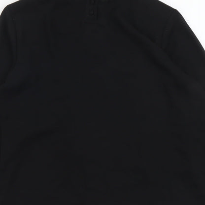 Womens UK Size 10 Collection Black Basic Blouse