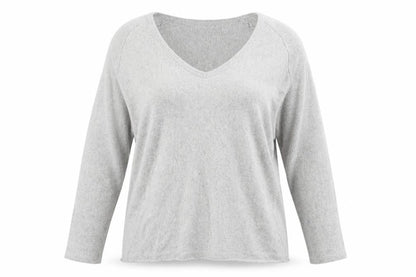 Womens UK Size One Size Brandy Melville Grey Pullover Jumper