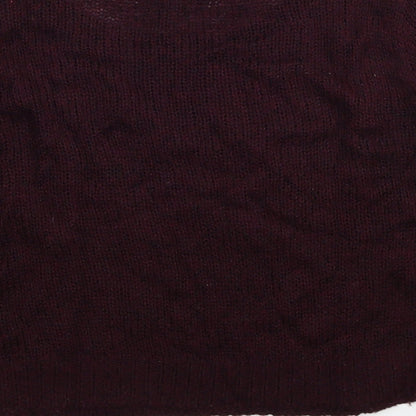 Womens UK Size XS Divided by H&M Red Pullover Jumper